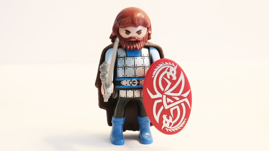 Photo Nordic alien Viking appearance