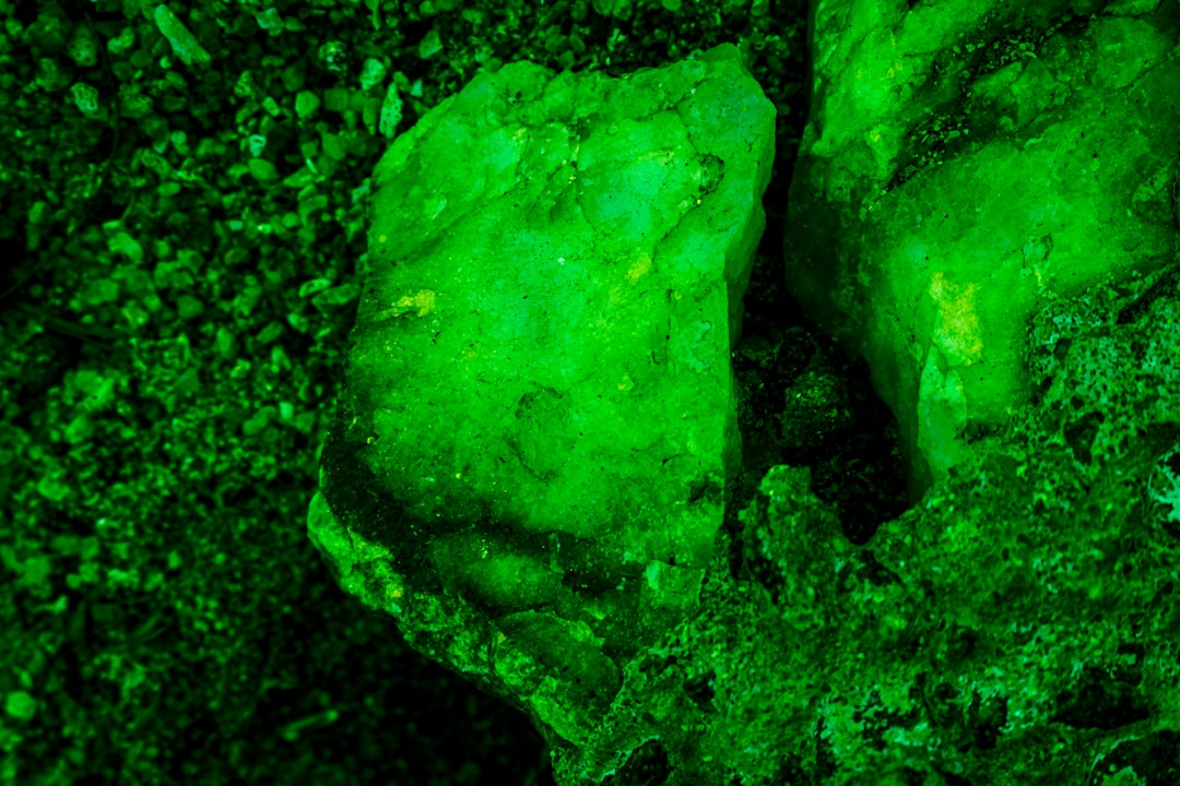Photo Green meteors
