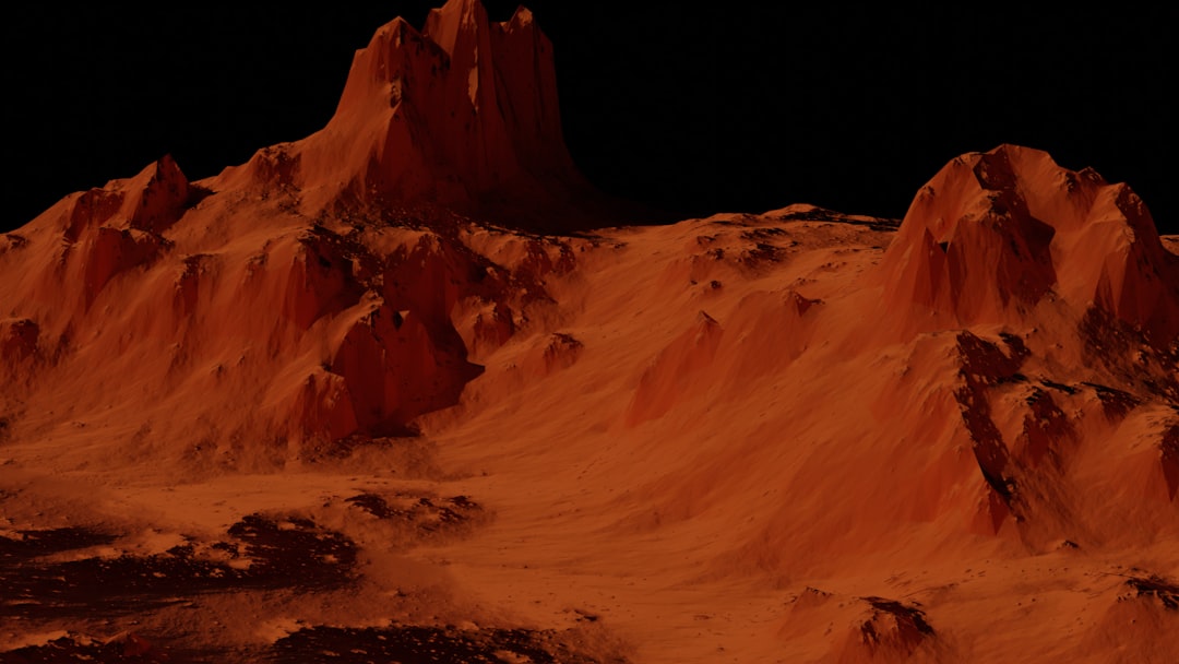 Photo remote viewing Mars