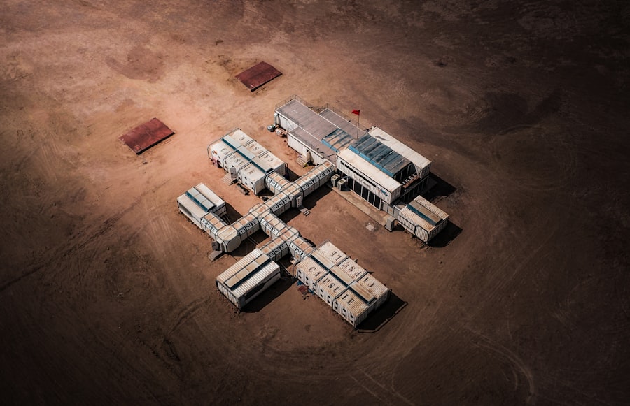 Photo Mars shelters
