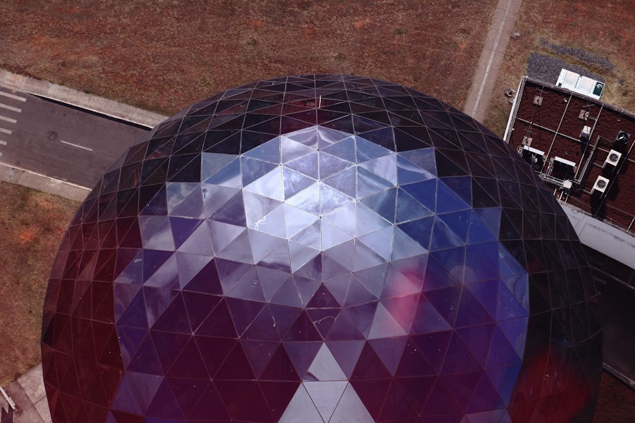 Photo Gary McKinnon NASA geodesic spheres